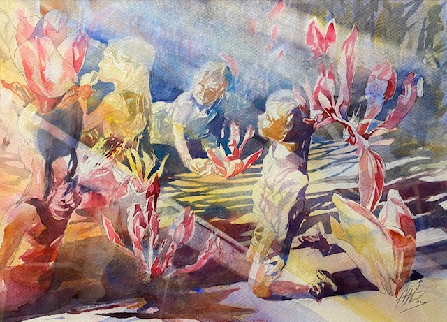 Children in Magnolia