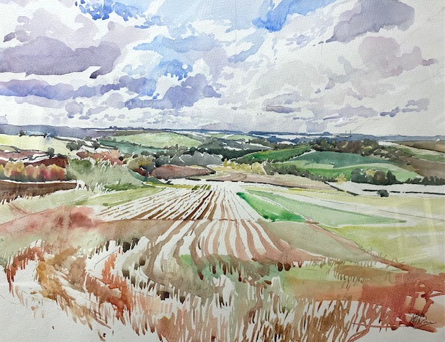 Views ove Corby Glen